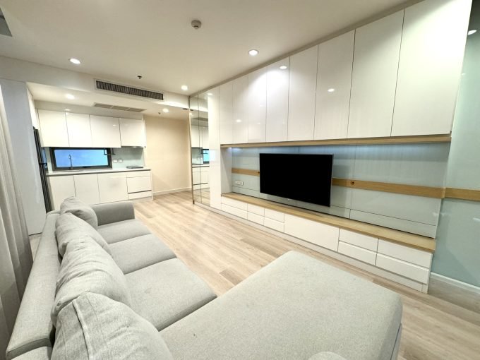 1 bedroom condo for sale at The Breeze Narathiwas. 71 sqm unit in Bangkok. Contact BACH Bangkok for more information.