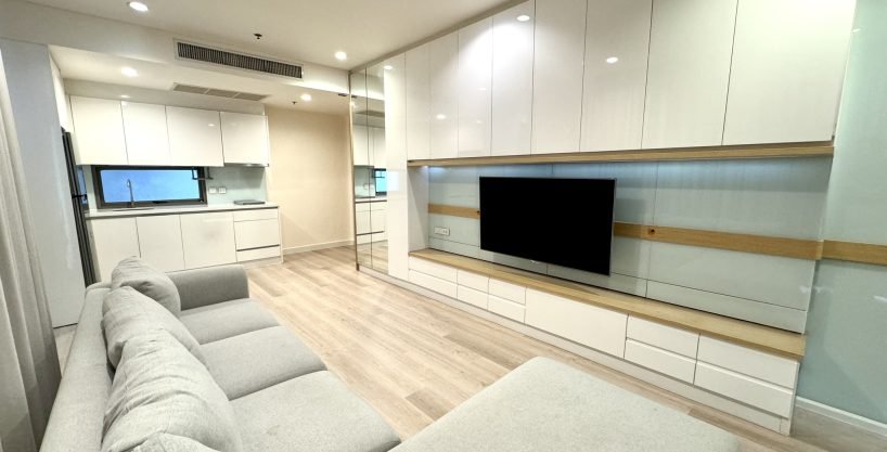 1 bedroom condo for sale at The Breeze Narathiwas. 71 sqm unit in Bangkok. Contact BACH Bangkok for more information.