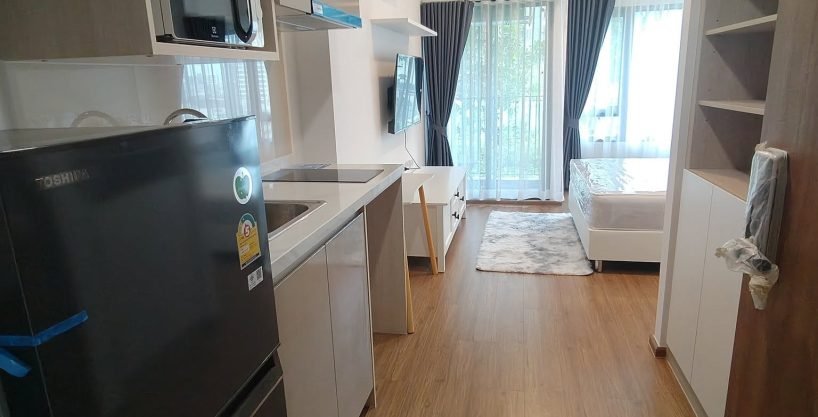 Studio condo for rent at The Livin Ramkhamhaeng. 0 sqm unit in Bangkok. Contact BACH Bangkok for more information.