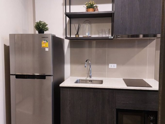 1 bedroom condo for rent at XT Huaikhwang. 30 sqm unit in Bangkok. Contact BACH Bangkok for more information.